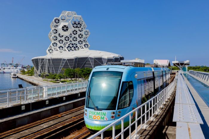 《Pikmin Bloom》高雄專屬彩繪輕軌登場，玩家與市民共享皮克敏的快樂旅程